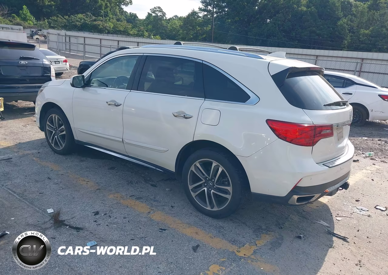 2017 Acura Mdx Advance Entertainment Pkgs VIN:5FRYD4H90HB027194 - 3
