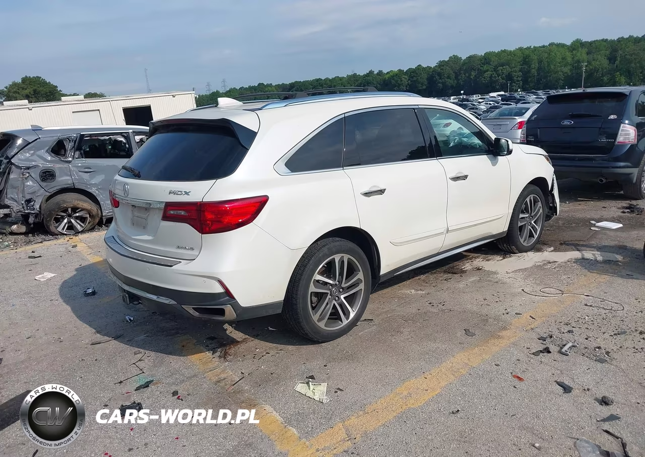 2017 Acura Mdx Advance Entertainment Pkgs VIN:5FRYD4H90HB027194 - 4