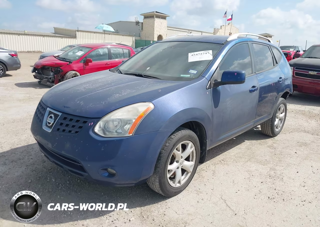 2008 Nissan Rogue Sl VIN:JN8AS58T38W020668 - 2