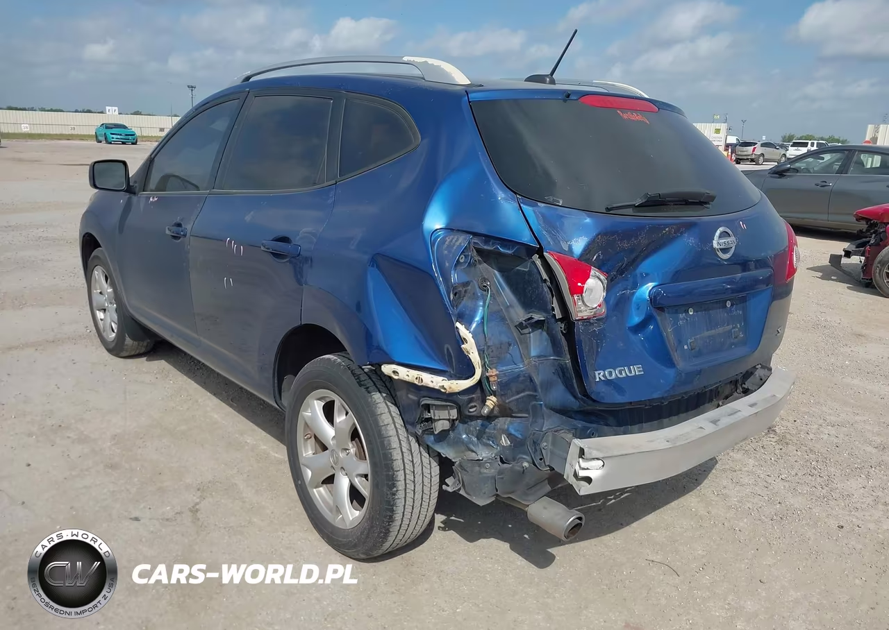 2008 Nissan Rogue Sl VIN:JN8AS58T38W020668 - 3