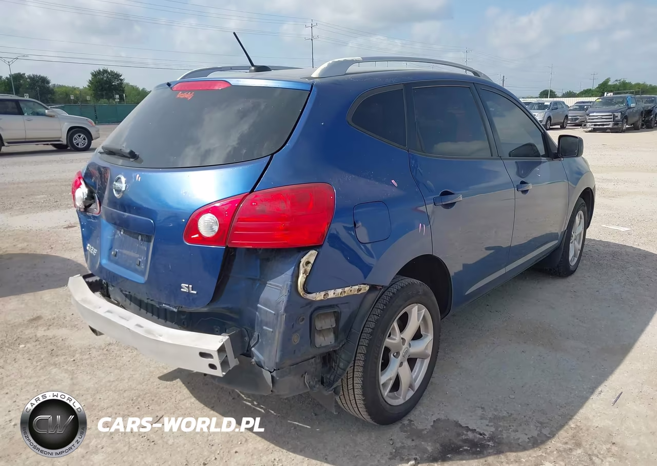 2008 Nissan Rogue Sl VIN:JN8AS58T38W020668 - 4
