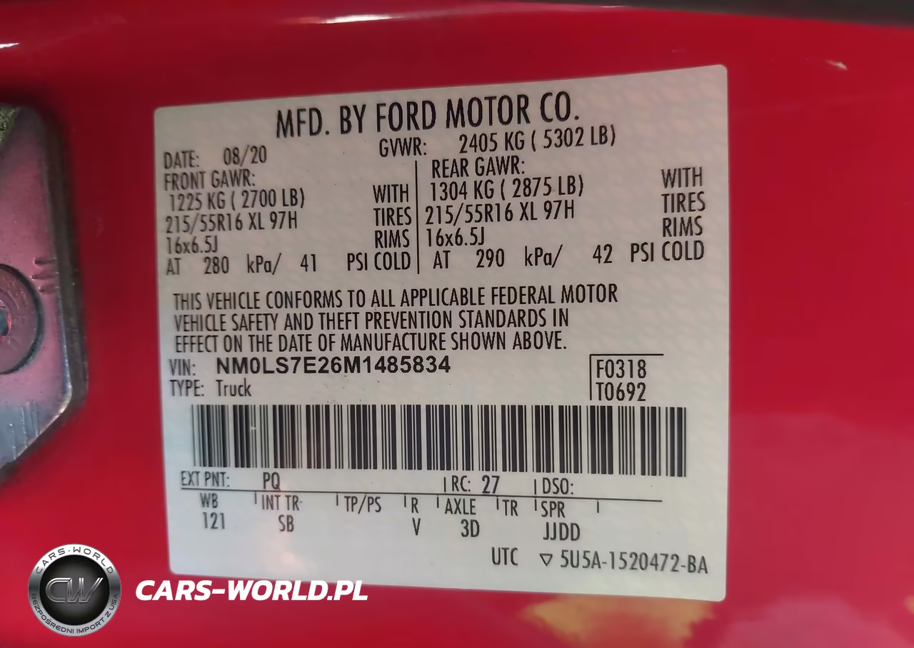 2021 Ford Transit Connect Xl VIN:NM0LS7E26M1485834 - 9