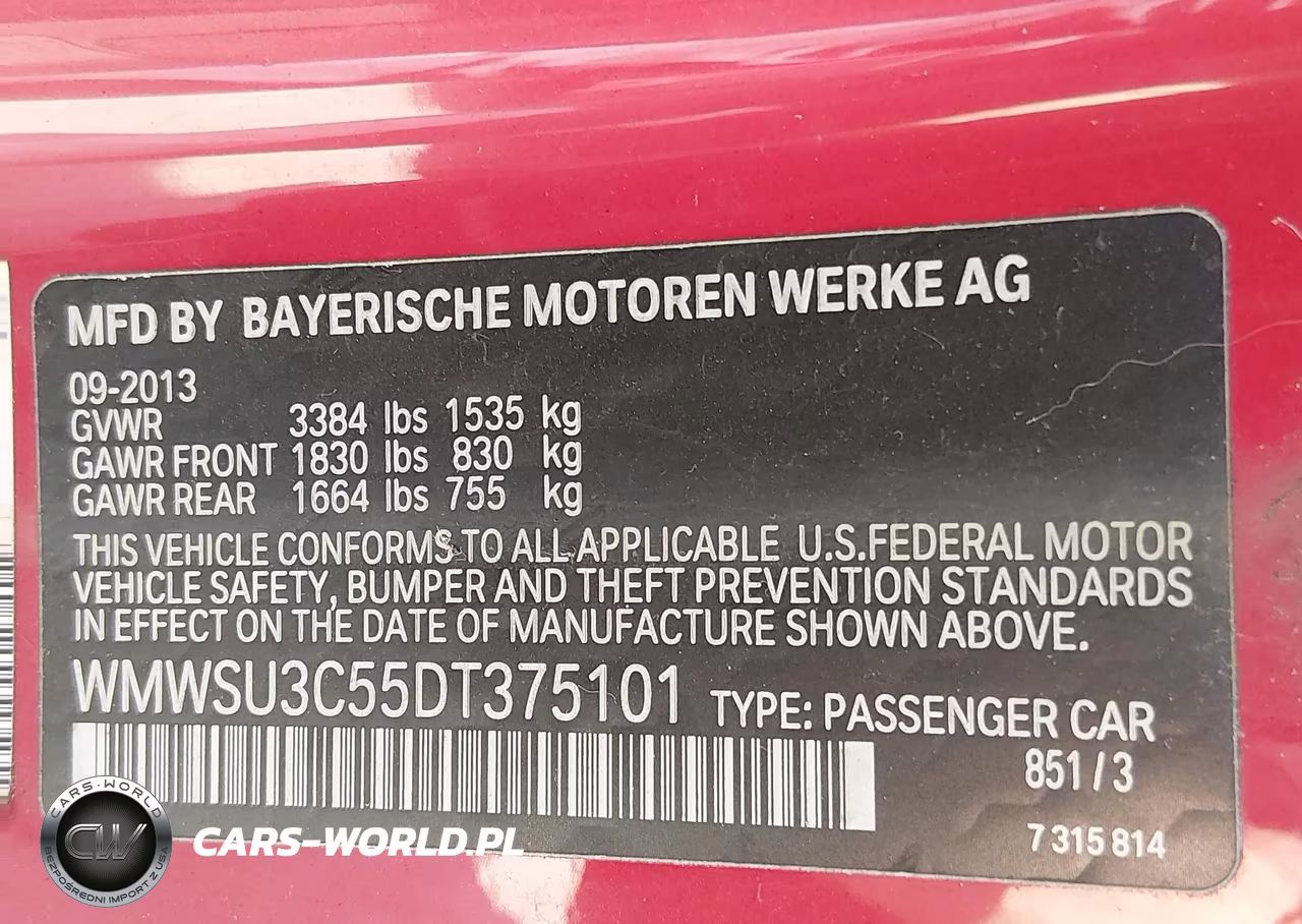 2013 Mini Hardtop Cooper VIN:WMWSU3C55DT375101 - 9