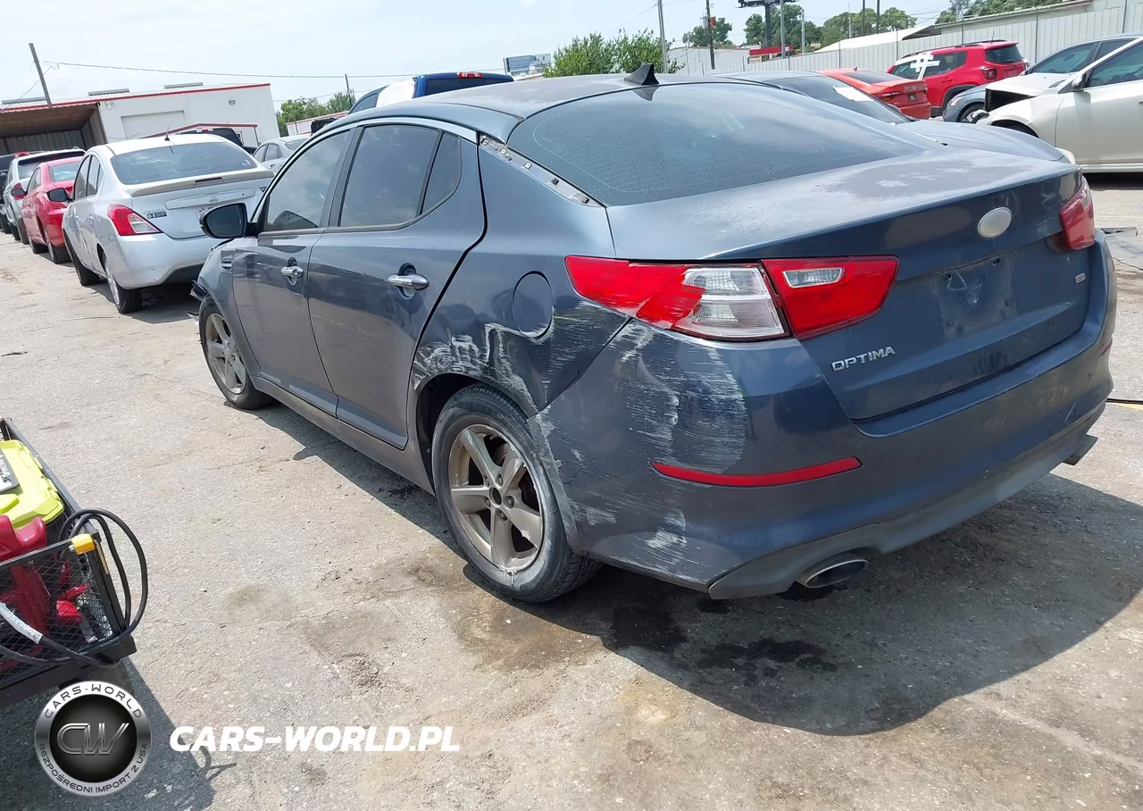 2015 Kia Optima Lx VIN:KNAGM4A73F5560979 - 3