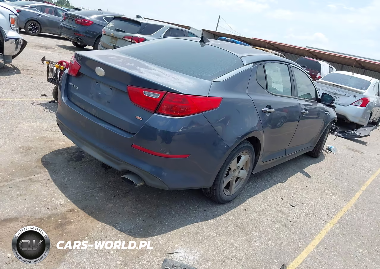 2015 Kia Optima Lx VIN:KNAGM4A73F5560979 - 4
