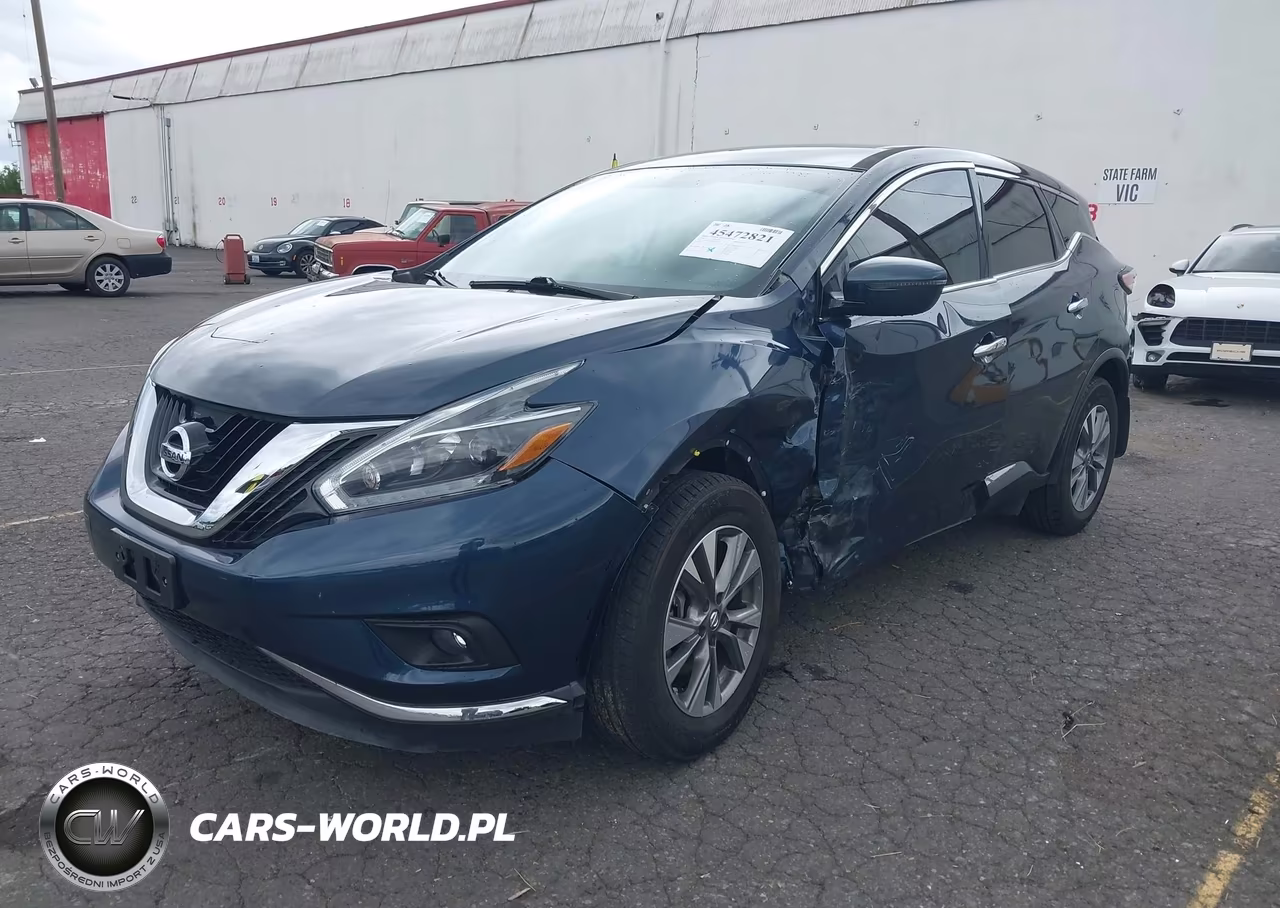 2018 Nissan Murano S VIN:5N1AZ2MH5JN162101 - 2