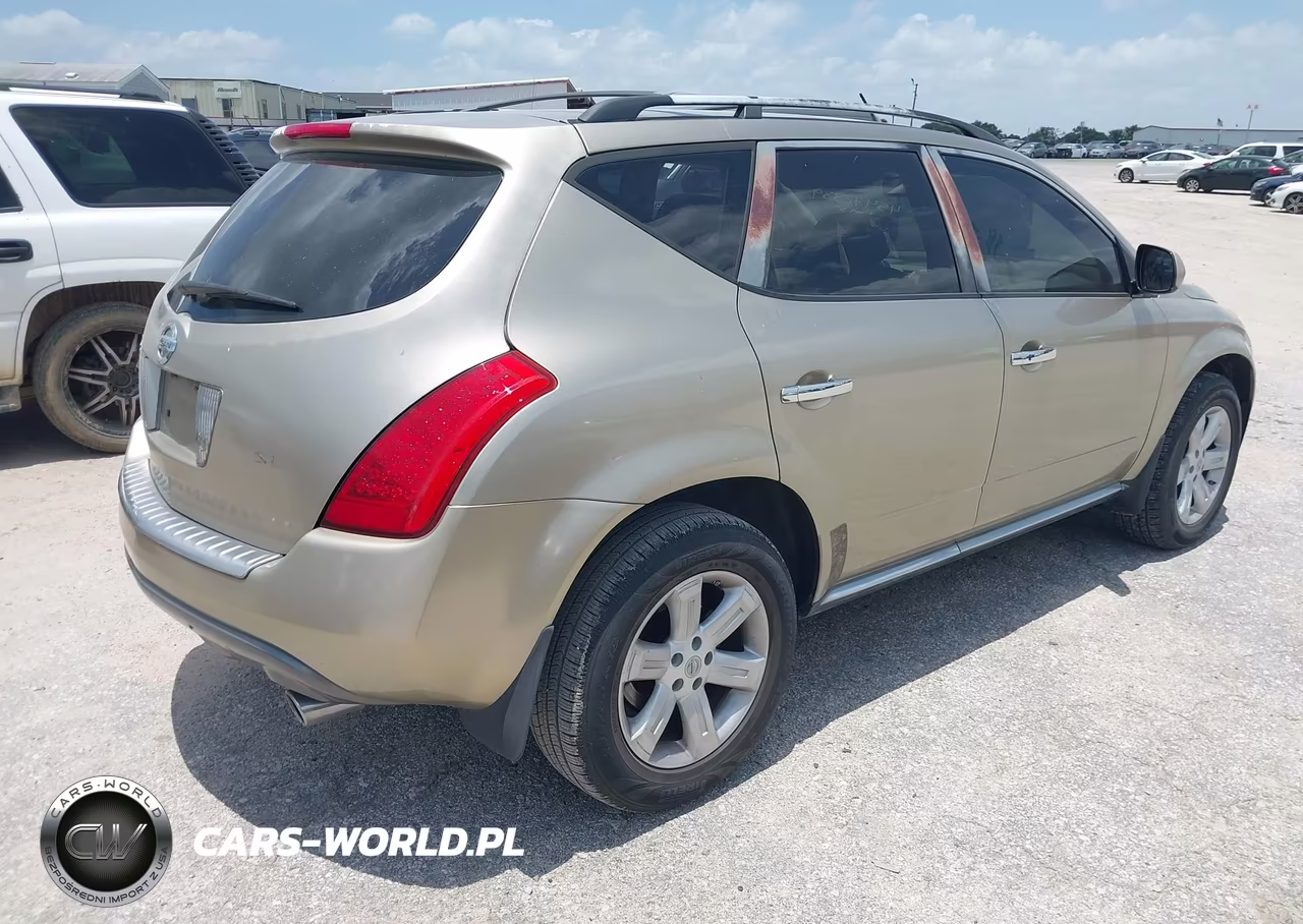 2007 Nissan Murano Sl VIN:JN8AZ08T37W504188 - 4