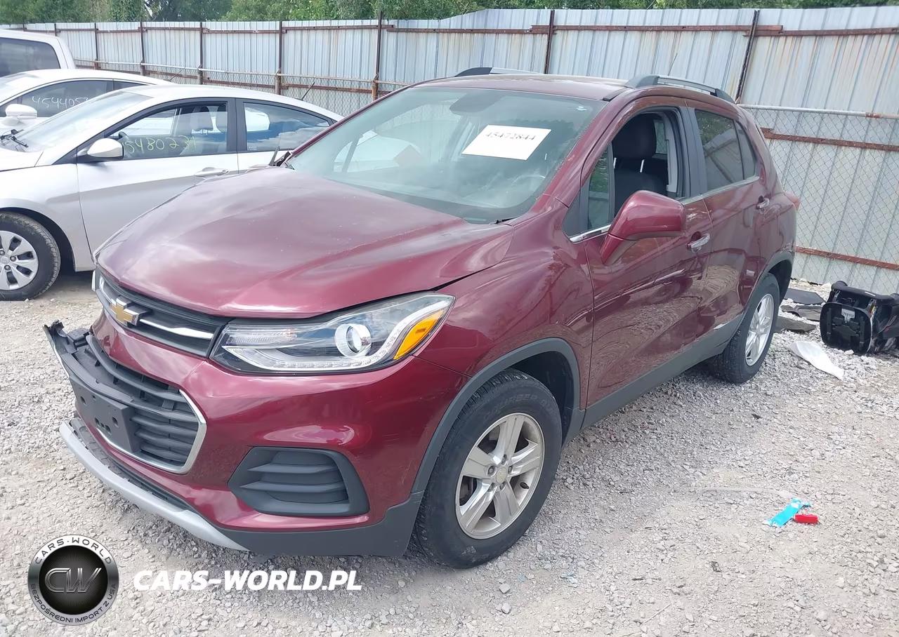 2017 Chevrolet Trax Lt VIN:3GNCJLSB4HL149673 - 2