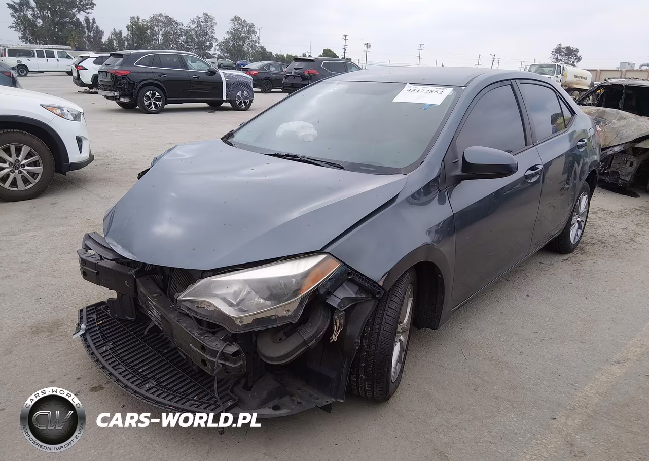 2014 Toyota Corolla Le Plus VIN:2T1BURHE6EC166313 - 2