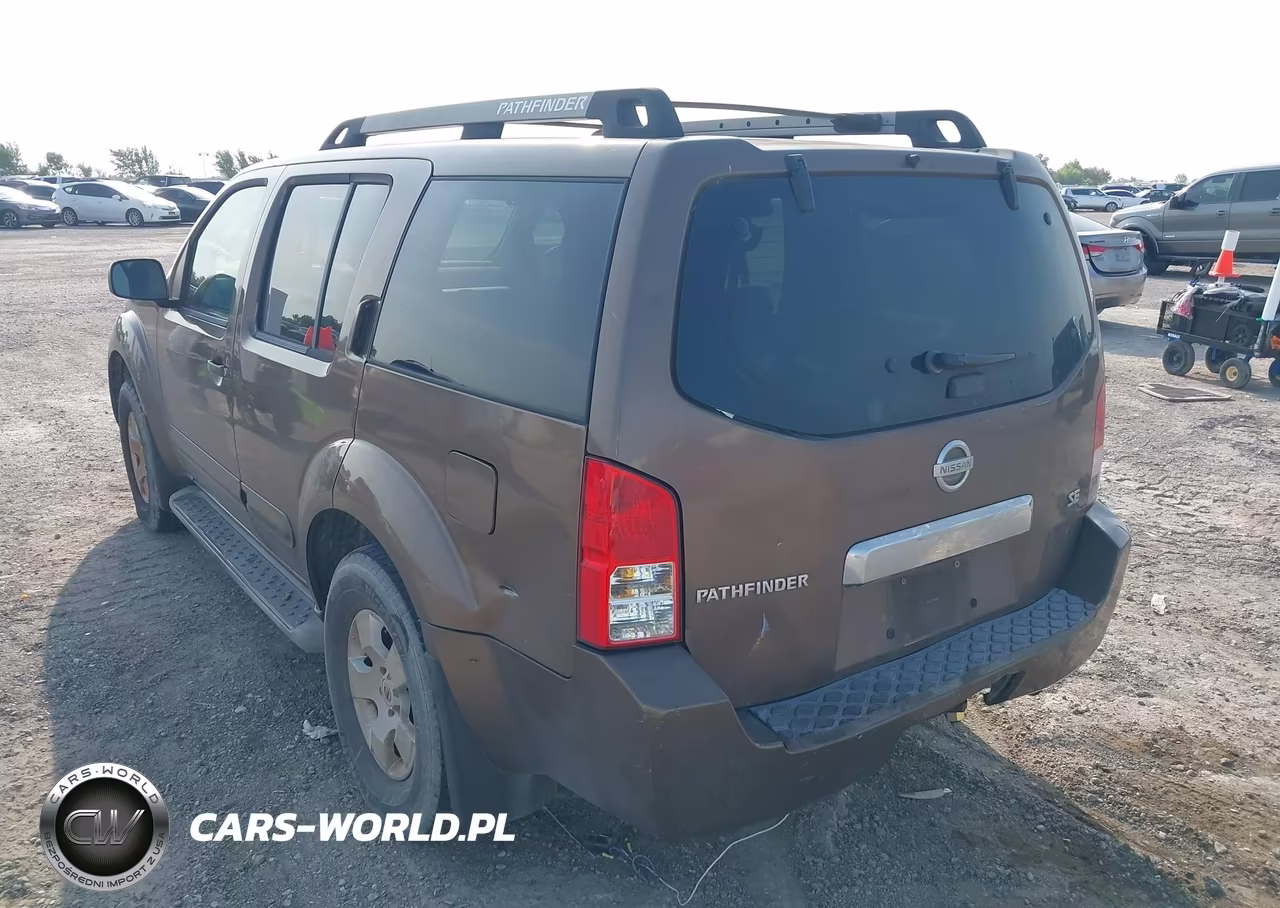 2005 Nissan Pathfinder Se VIN:5N1AR18W75C759108 - 3