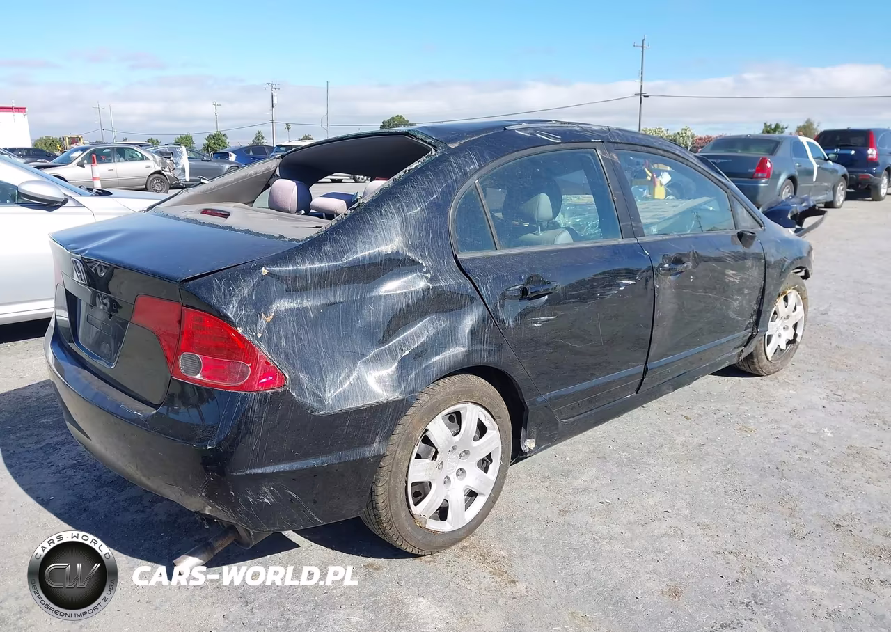 2007 Honda Civic Lx VIN:1HGFA16597L119014 - 4