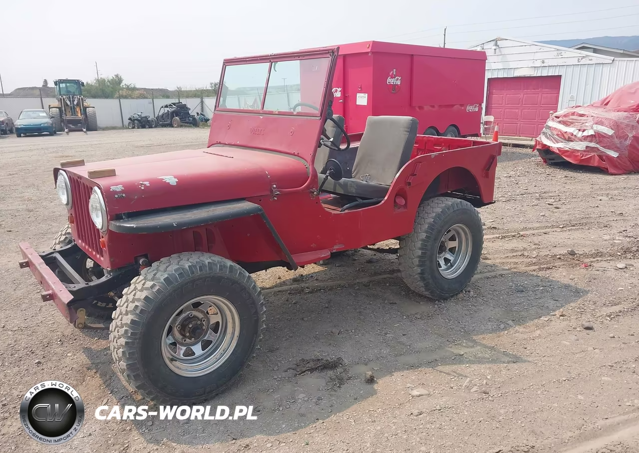 1947 Willys Jeepster VIN:CJ2A81465 - 2