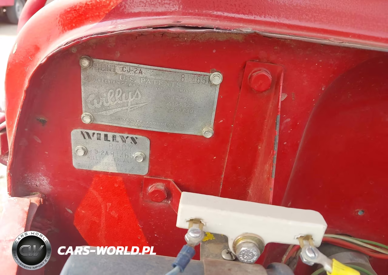 1947 Willys Jeepster VIN:CJ2A81465 - 9