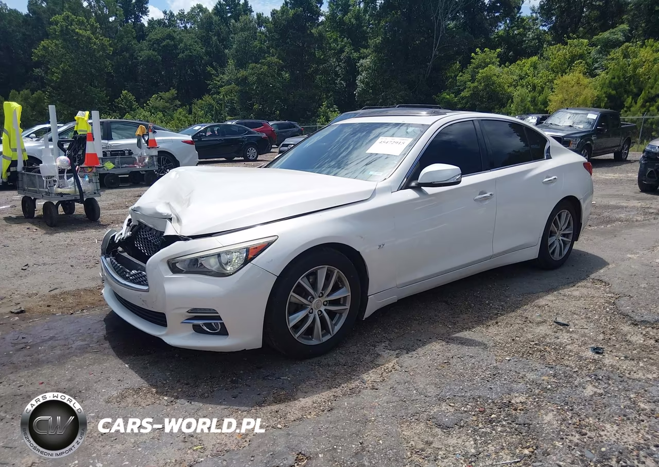 2015 Infiniti Q50 Premium VIN:JN1BV7AP9FM343764 - 2