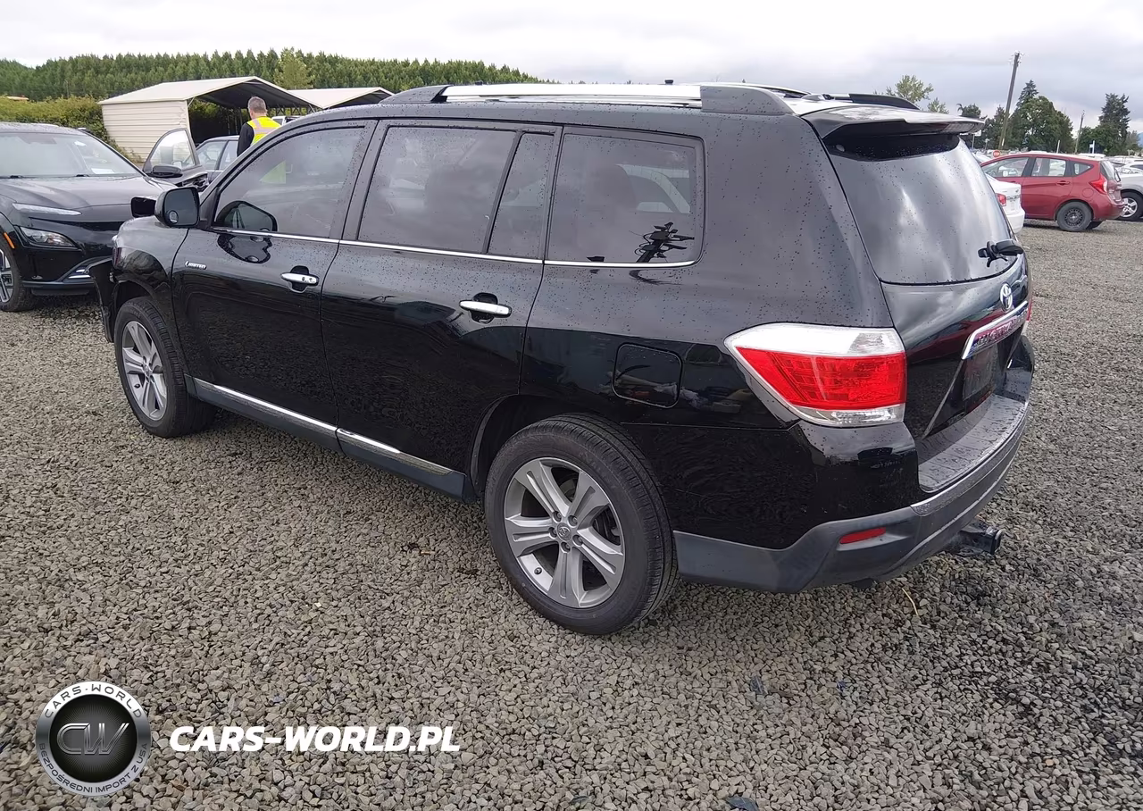 2012 Toyota Highlander Limited V6 VIN:5TDDK3EH9CS116228 - 3