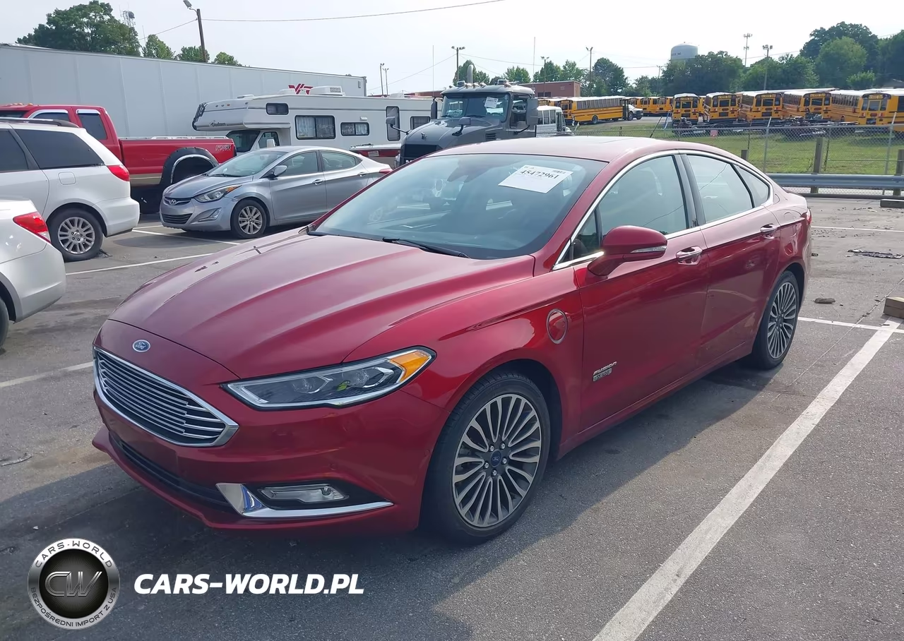 2017 Ford Fusion Energi Platinum-Titanium VIN:3FA6P0SU6HR152064 - 2