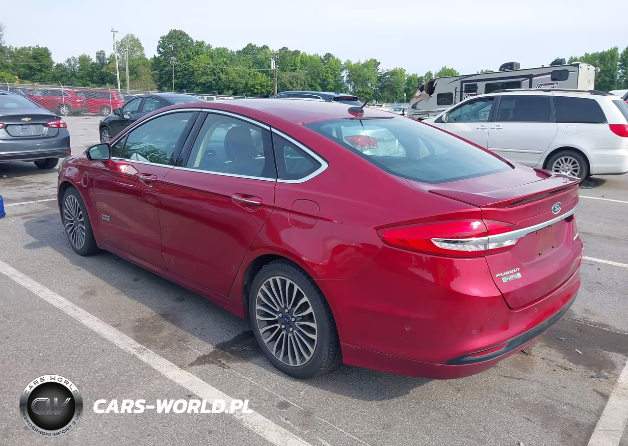 2017 Ford Fusion Energi Platinum-Titanium VIN:3FA6P0SU6HR152064 - 3