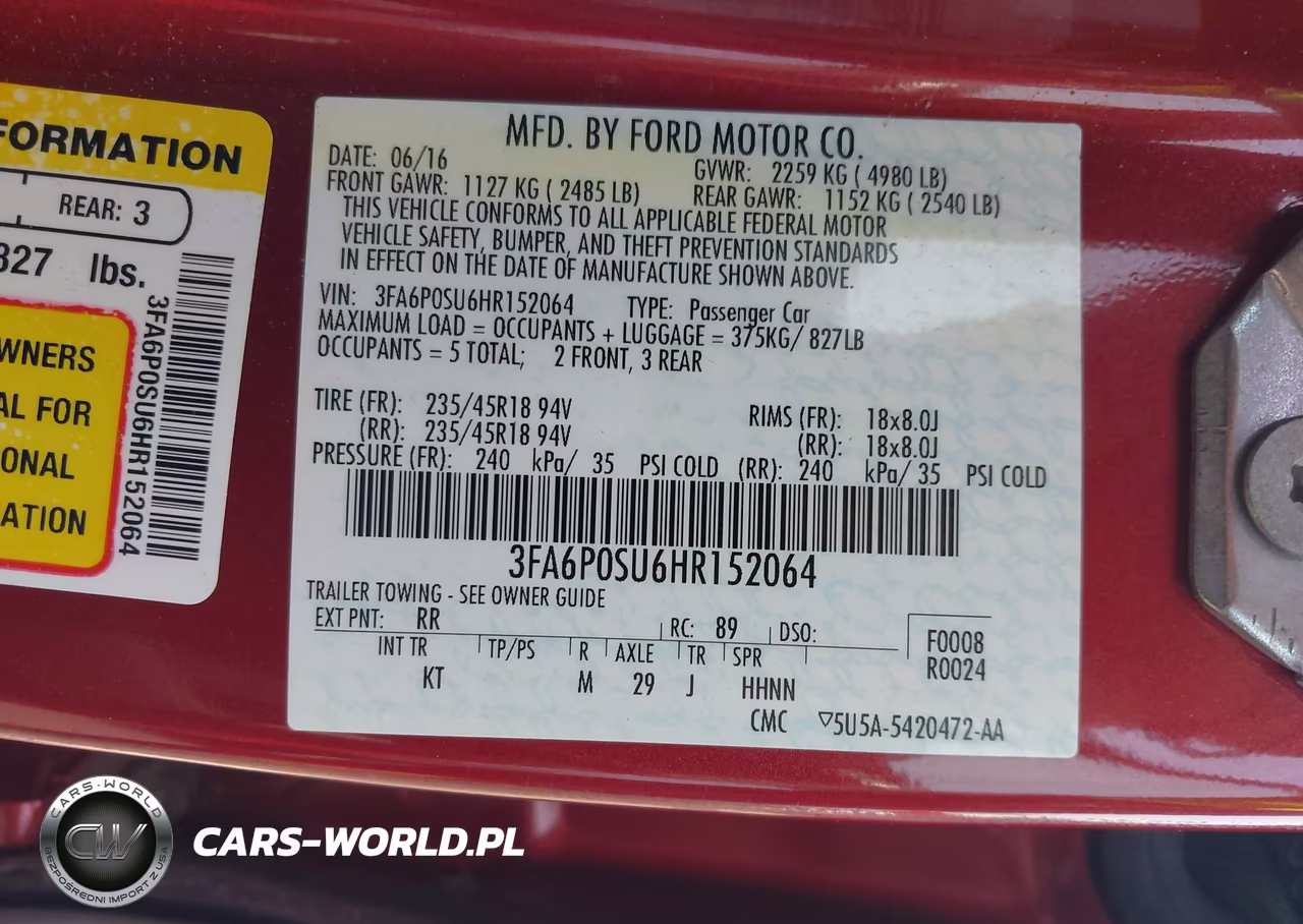2017 Ford Fusion Energi Platinum-Titanium VIN:3FA6P0SU6HR152064 - 9