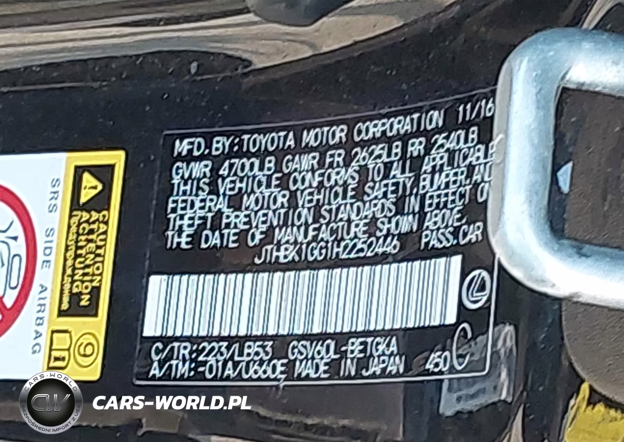 2017 Lexus Es 350 VIN:JTHBK1GG1H2252446 - 9