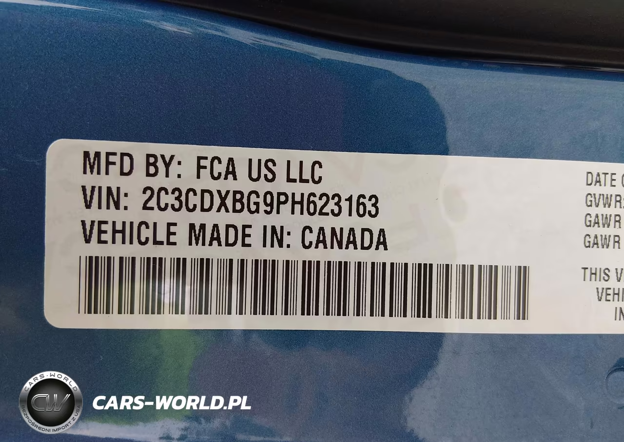 2023 Dodge Charger Sxt VIN:2C3CDXBG9PH623163 - 9