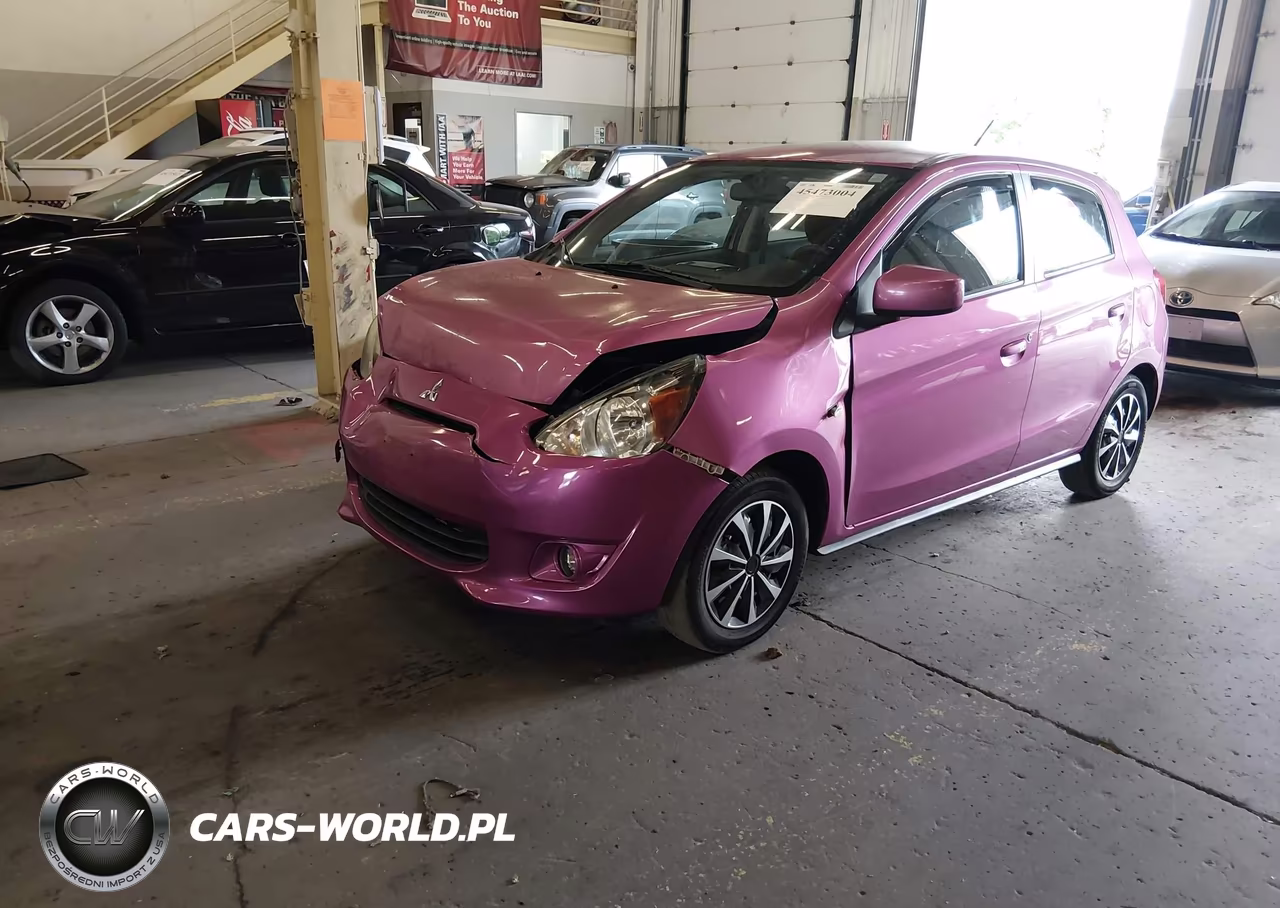 2015 Mitsubishi Mirage De VIN:ML32A3HJ3FH035505 - 2