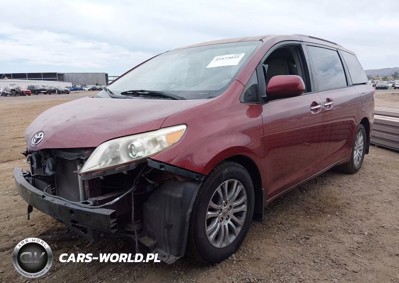 2014 Toyota Sienna Xle V6 8 Passenger VIN:5TDYK3DC3ES427115 - 2