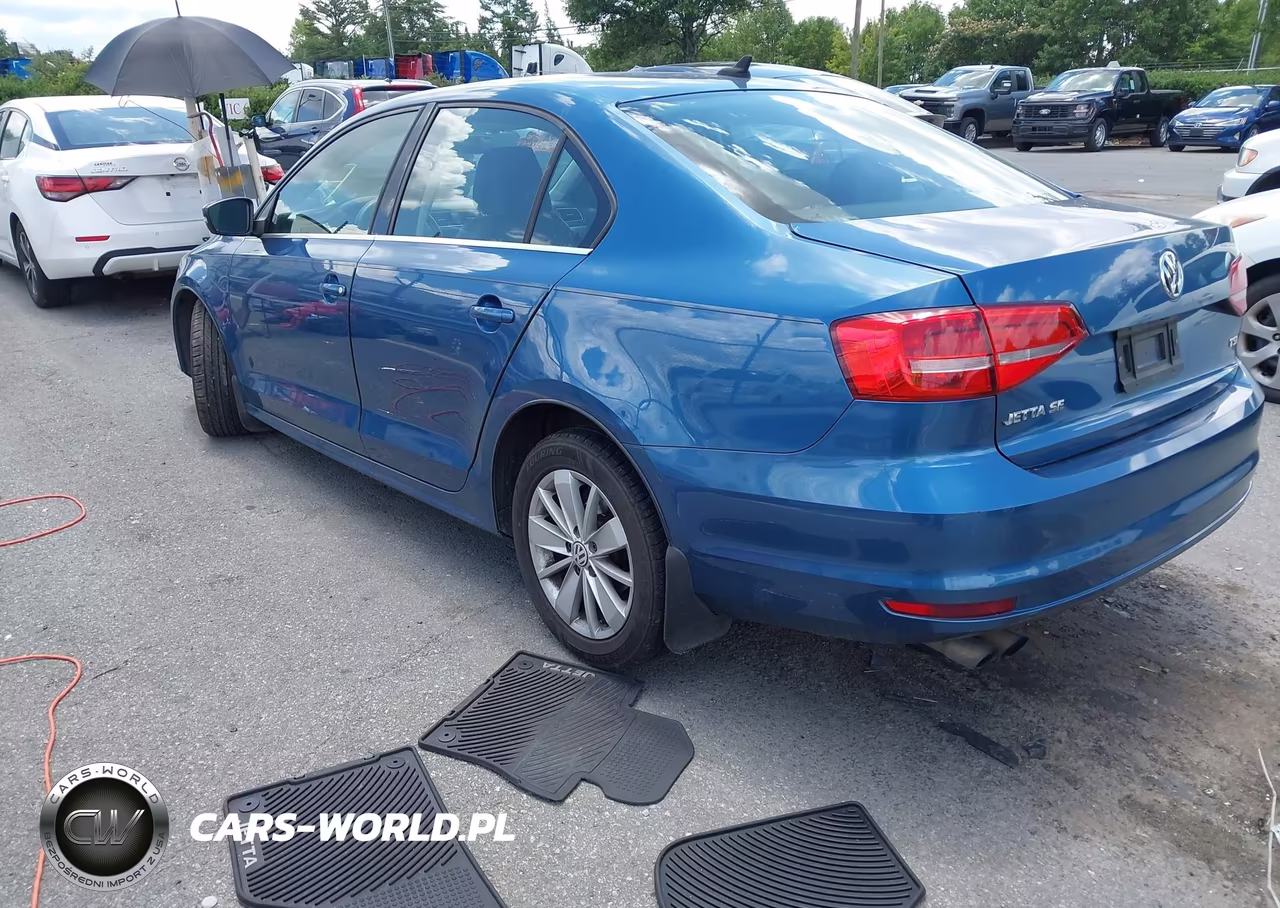 2015 Volkswagen Jetta 1.8T Se VIN:3VWD17AJ6FM339444 - 3