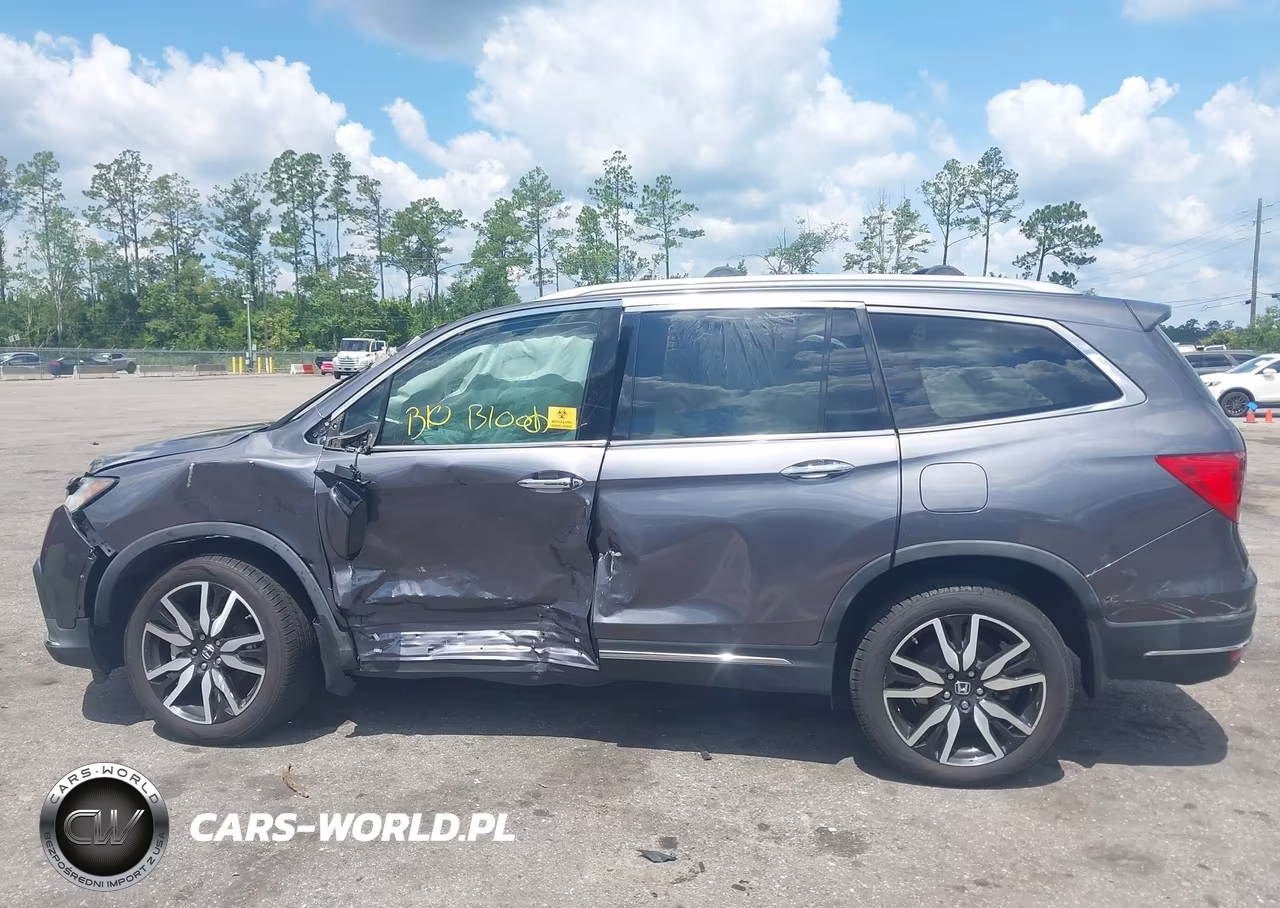 2021 Honda Pilot 2Wd Touring 7 Passenger VIN:5FNYF5H63MB041673 - 14