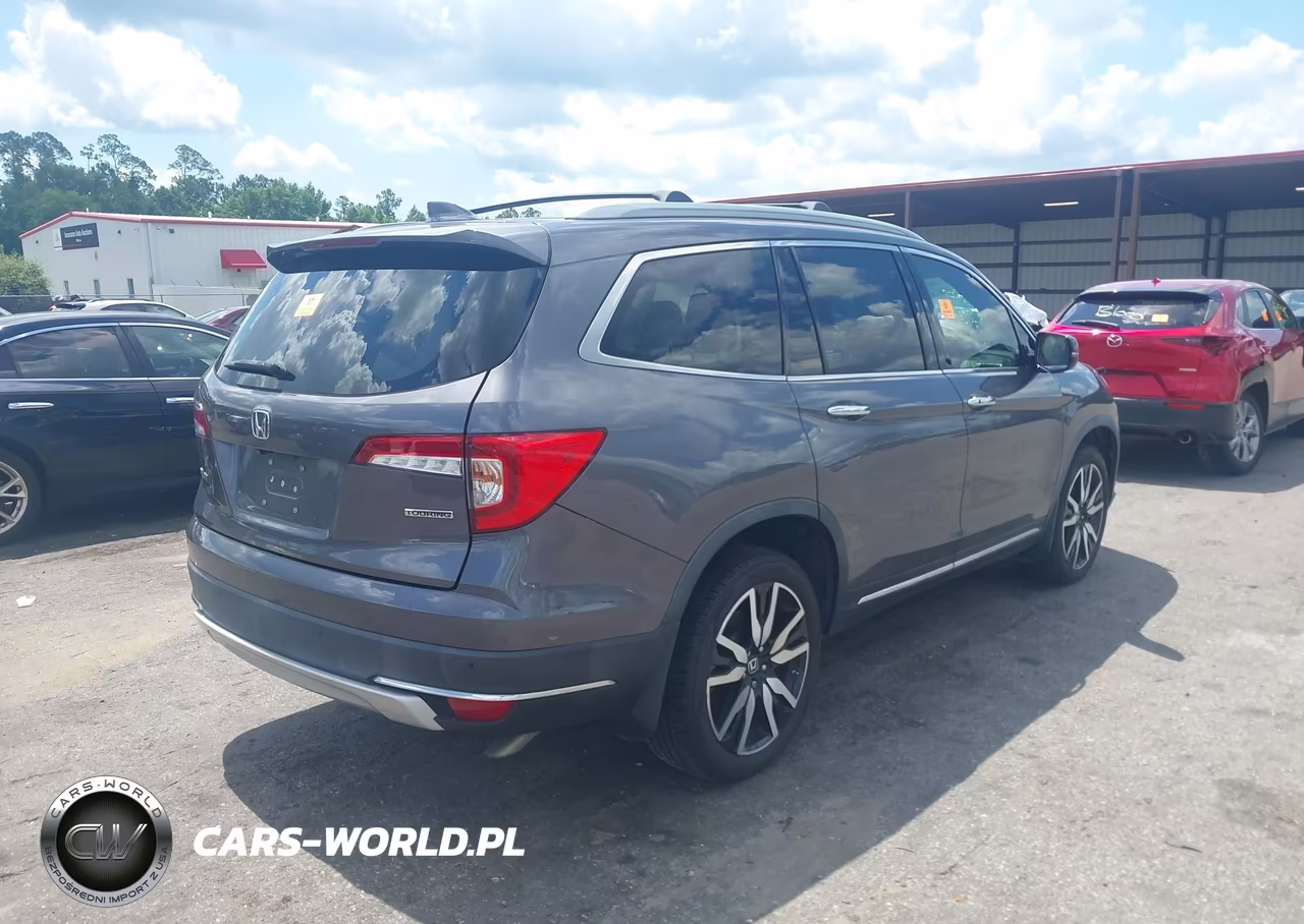 2021 Honda Pilot 2Wd Touring 7 Passenger VIN:5FNYF5H63MB041673 - 4
