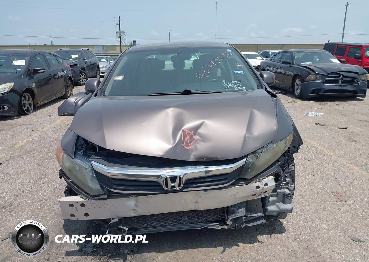 2012 HONDA CIVIC LX VIN:2HGFB2F55CH524541 - 13