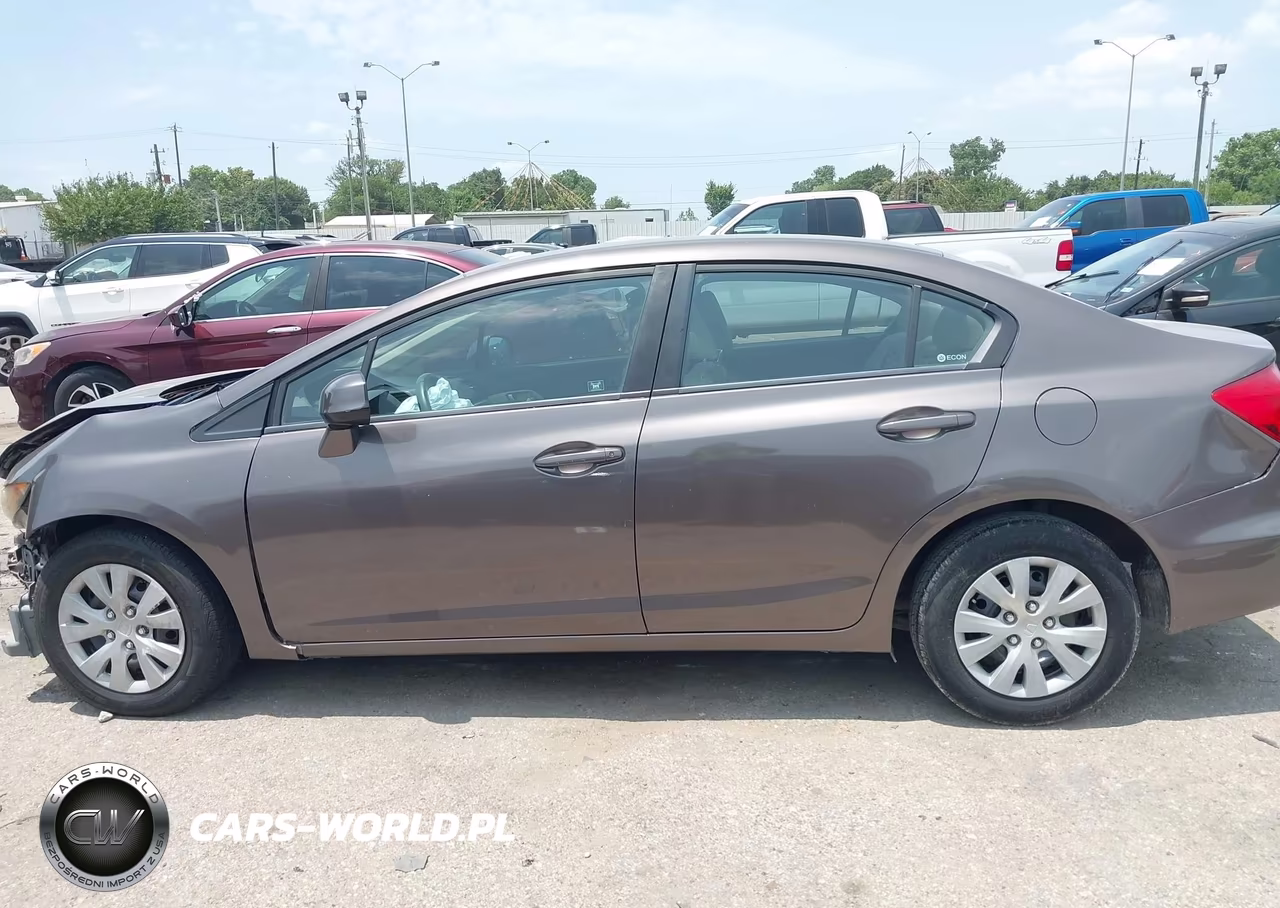 2012 HONDA CIVIC LX VIN:2HGFB2F55CH524541 - 15