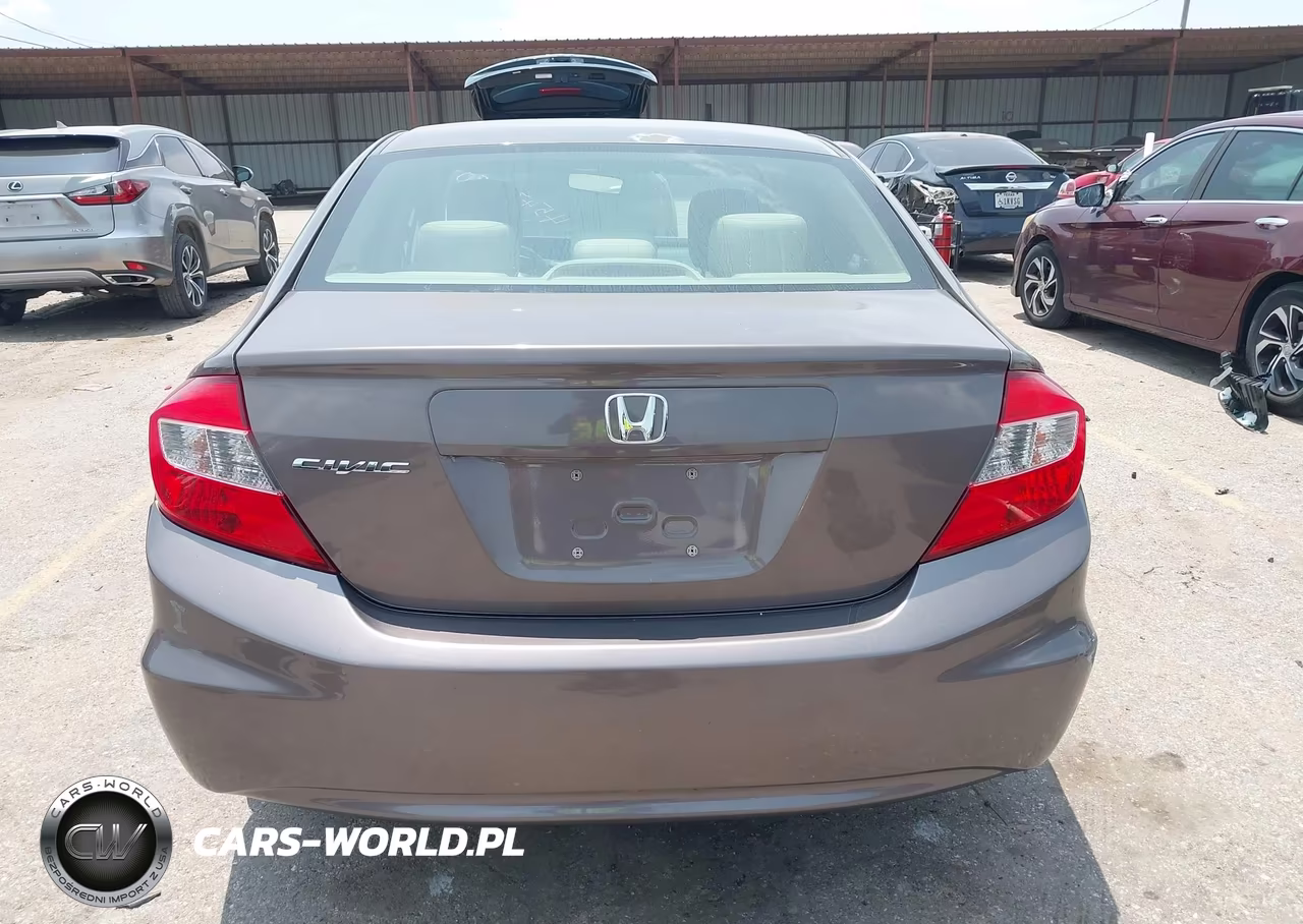 2012 HONDA CIVIC LX VIN:2HGFB2F55CH524541 - 17