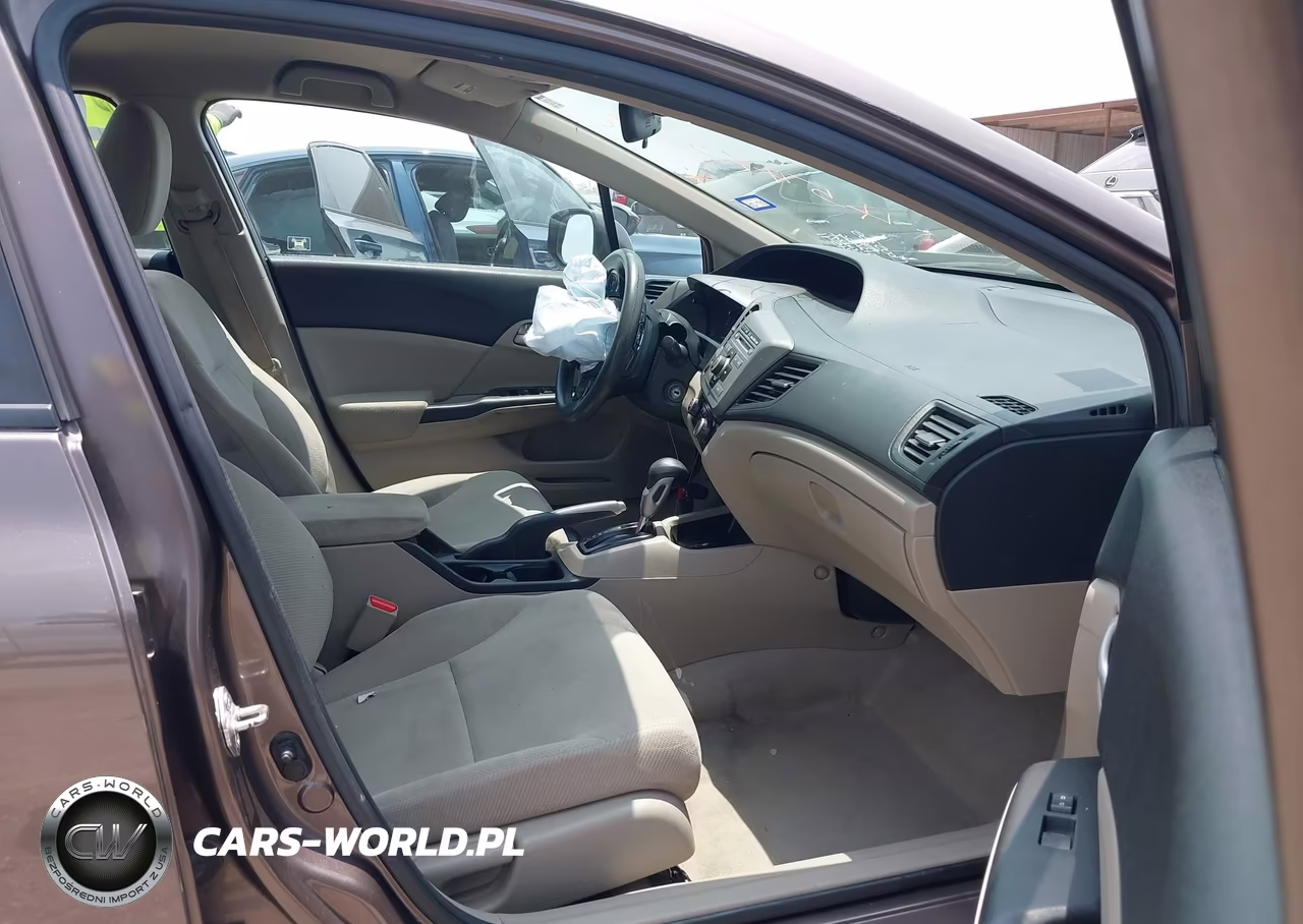 2012 HONDA CIVIC LX VIN:2HGFB2F55CH524541 - 5