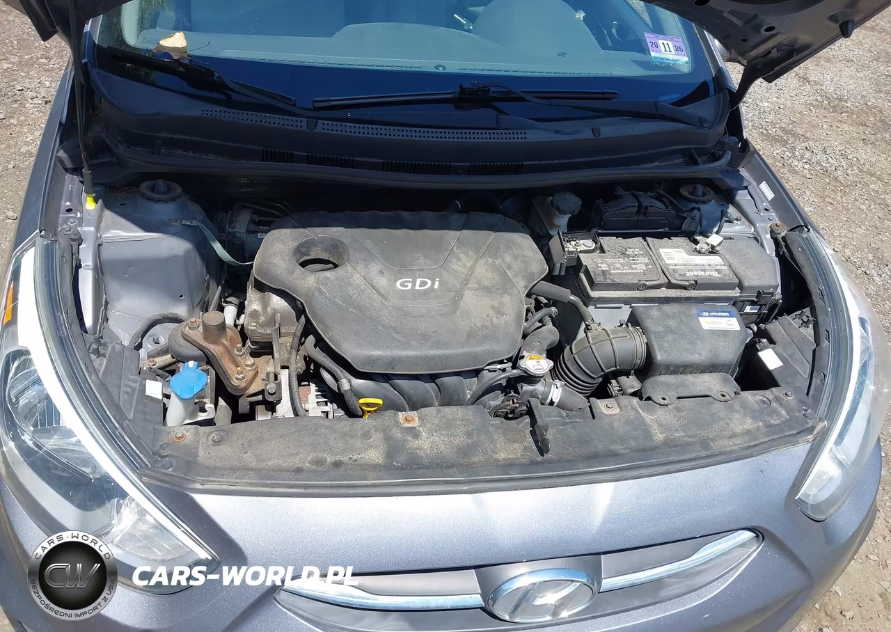 2015 Hyundai Accent Gls VIN:KMHCT4AE7FU876826 - 10