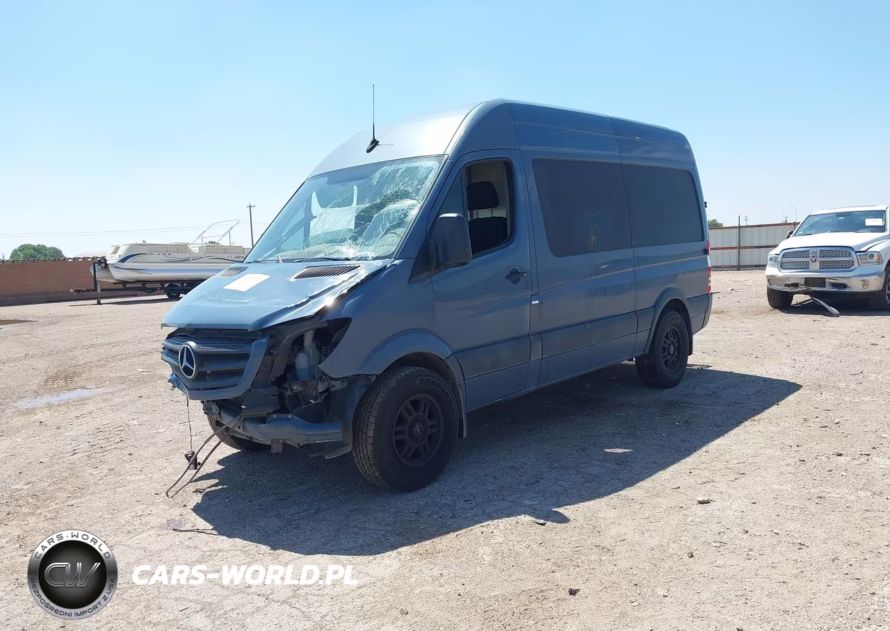 2018 Mercedes-Benz Sprinter 2500 Standard Roof V6 VIN:WD3PE7CD6JP645424 - 2