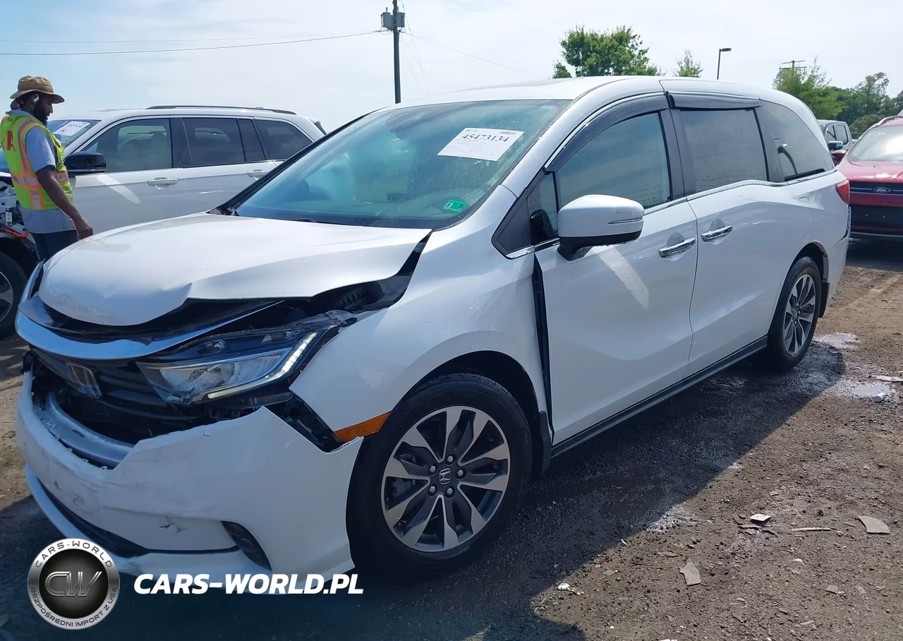 2024 Honda Odyssey Ex-L VIN:5FNRL6H68RB067180 - 2