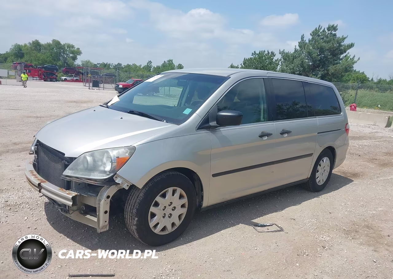 2006 Honda Odyssey Lx VIN:5FNRL38216B112550 - 2