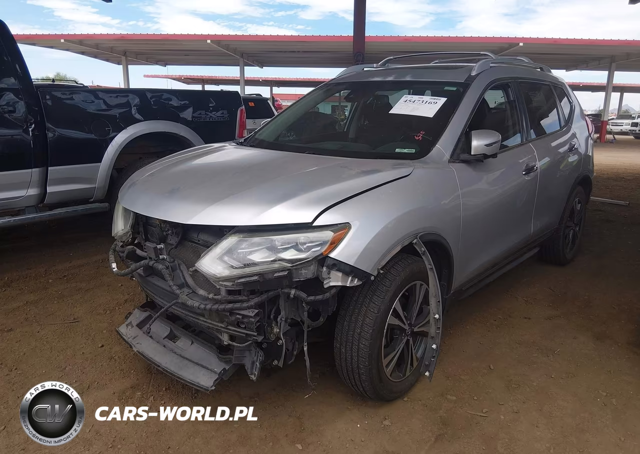 2017 Nissan Rogue Sl VIN:JN8AT2MV3HW014663 - 2