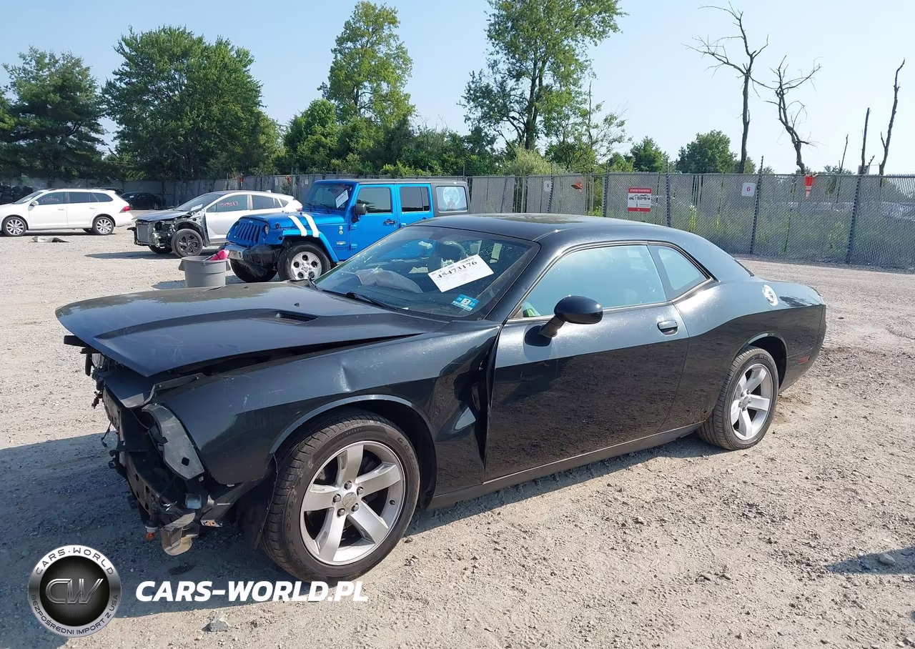 2012 Dodge Challenger Sxt VIN:2C3CDYAG9CH222195 - 2