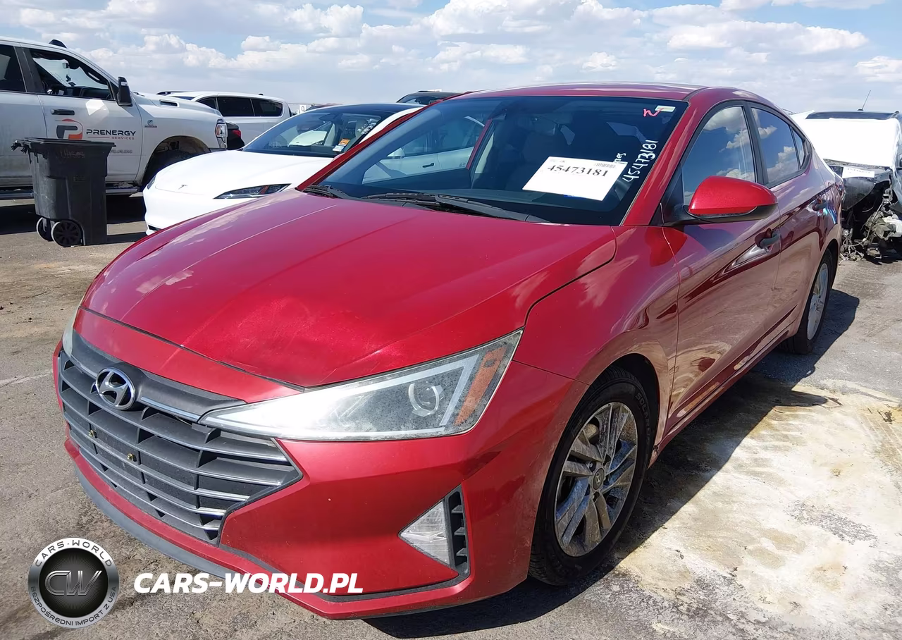 2019 Hyundai Elantra Sel VIN:5NPD84LF1KH488835 - 2