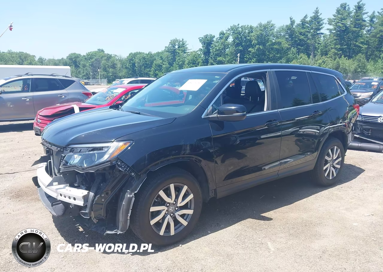 2020 Honda Pilot Awd Ex-L VIN:5FNYF6H56LB044577 - 2