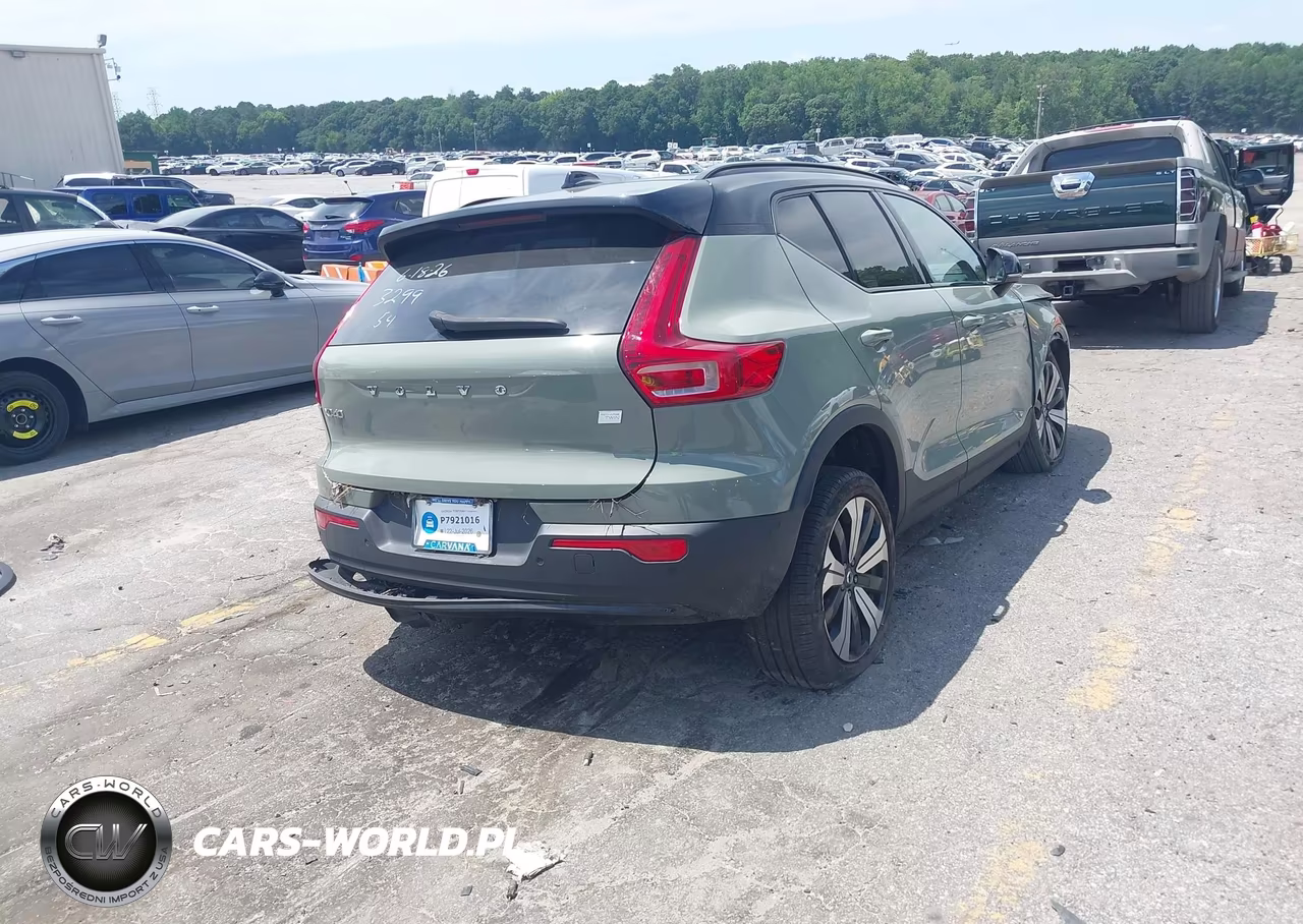 2023 Volvo Xc40 Recharge Pure Electric Twin Plus VIN:YV4ED3UW3P2963299 - 4