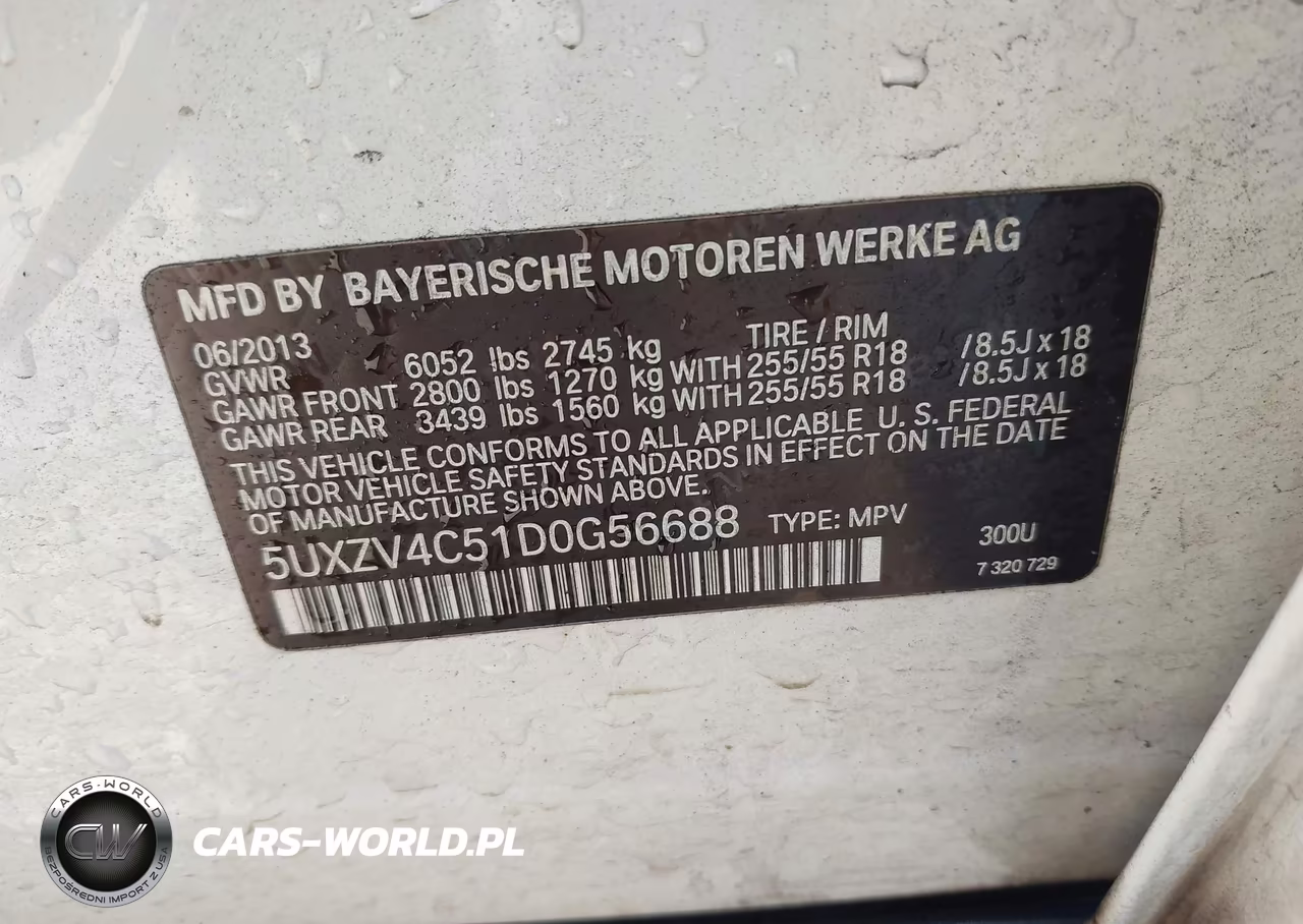 2013 BMW X5 xDrive35I-xDrive35I Premium-xDrive35I Sport Activity VIN:5UXZV4C51D0G56688 - 9