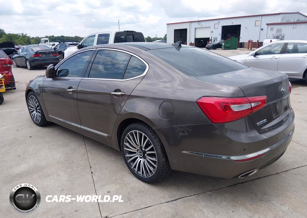 2014 Kia Cadenza Premium VIN:KNALN4D74E5129301 - 3
