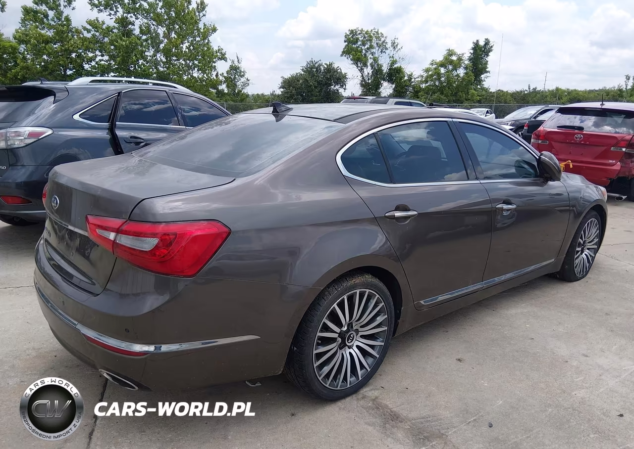2014 Kia Cadenza Premium VIN:KNALN4D74E5129301 - 4