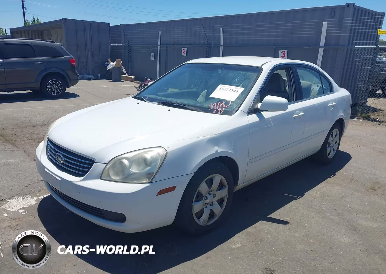 2007 Kia Optima Lx VIN:KNAGE123475125638 - 2
