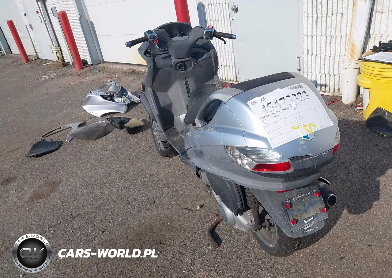 2007 Piaggio Mp3 VIN:ZAPM479M275001666 - 3
