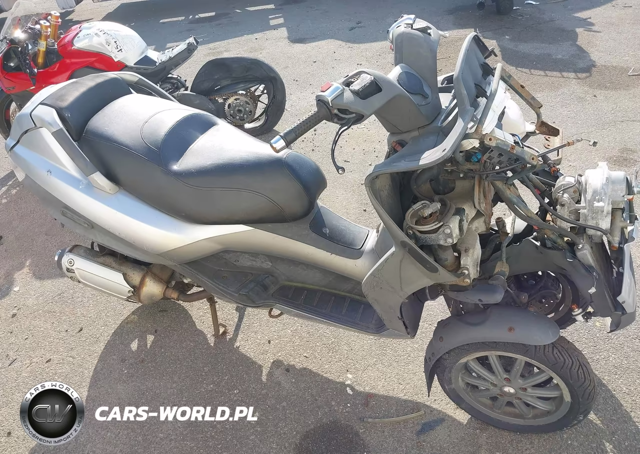 2007 Piaggio Mp3 VIN:ZAPM479M275001666 - 8
