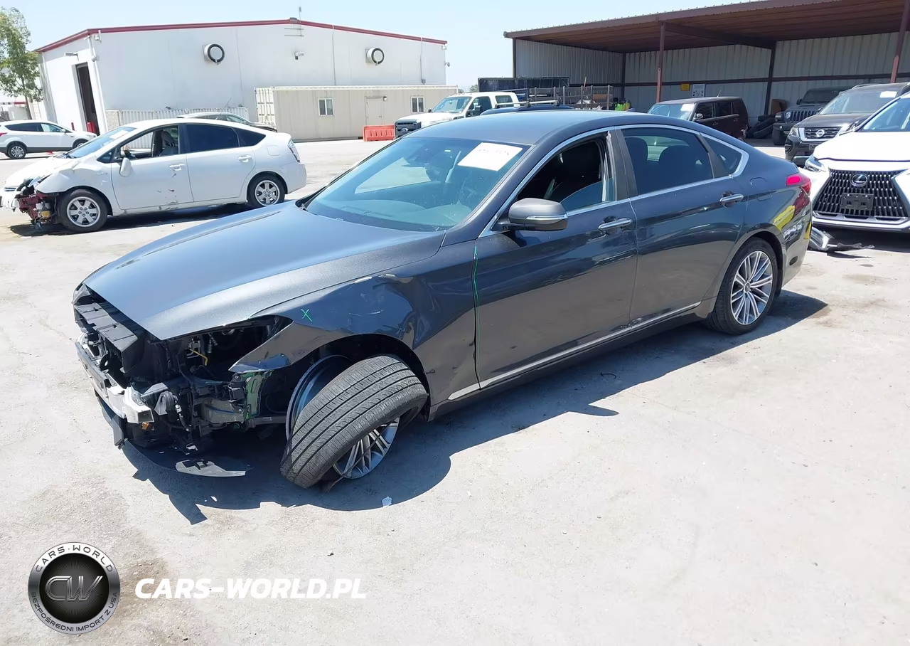 2018 Genesis G80 3.8 VIN:KMHGN4JE4JU225223 - 2