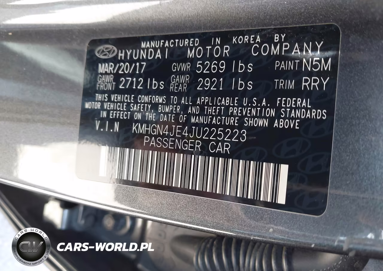 2018 Genesis G80 3.8 VIN:KMHGN4JE4JU225223 - 9